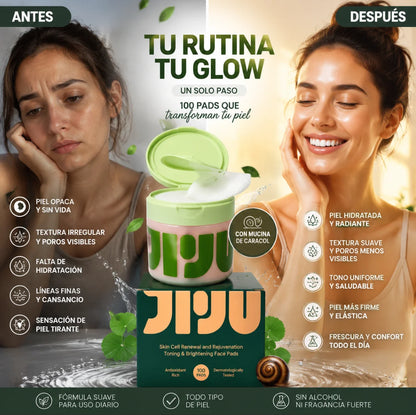 Almohadillas de Tóner Coreanas – Hidratación y Piel Radiante
