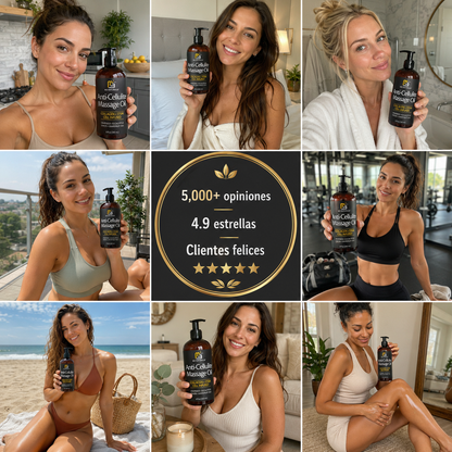 M3 Naturals Cellulite & Firming Body Oil — Suaviza Celulitis, Reafirma y Hidrata la Piel